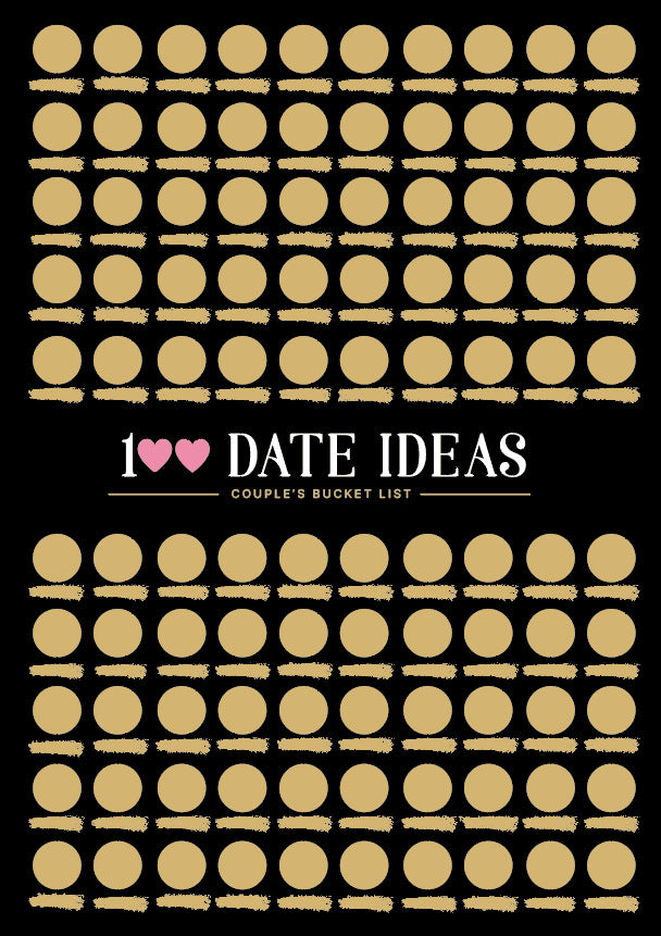 100 Date Night Ideas Scratch-Off Poster – ZABOS