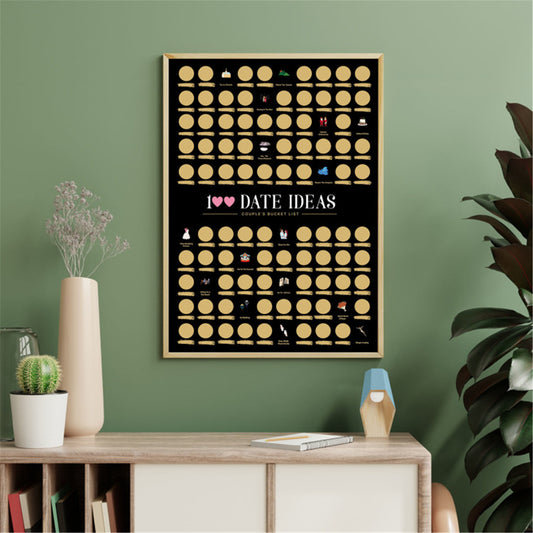 100 Movie Scratch Off Poster Must To See Movies Top Films Of All